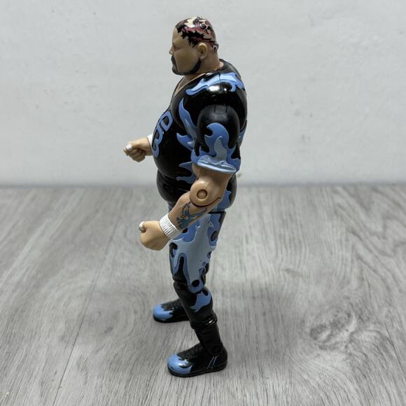 Bam Bam Bigelow ToyBiz WCW Bruisers Wrestling Figure with Ladder 1999 WWE WWF - Picture 3 of 9